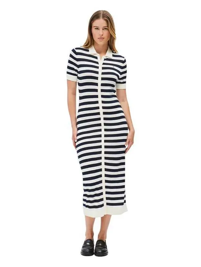 Tommy hilfiger - prugasta duga haljina