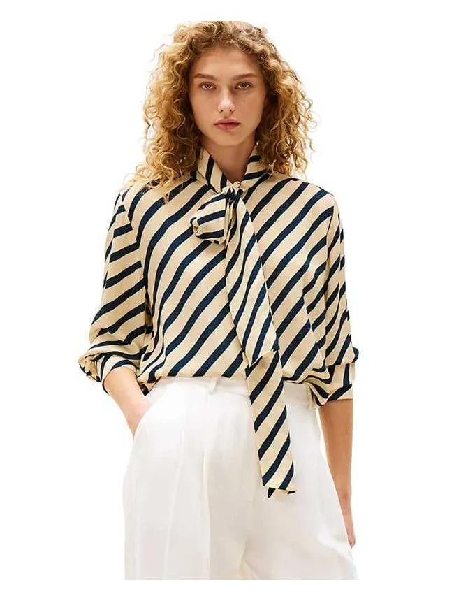 Tommy hilfiger - prugasta ženska košulja