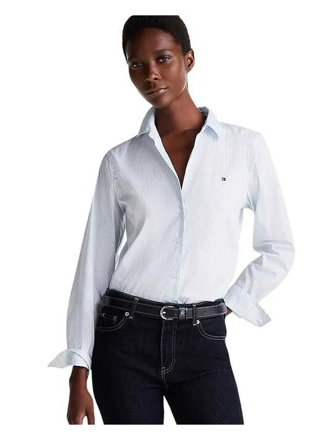 Tommy hilfiger - prugasta ženska košulja