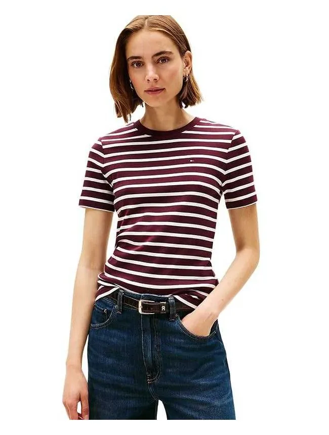 Tommy hilfiger - prugasta ženska majica