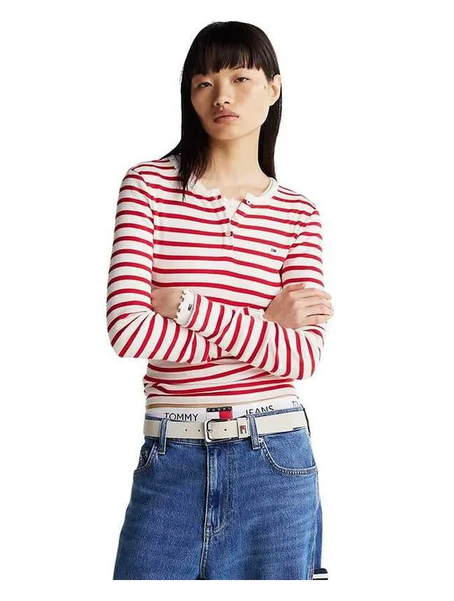 Tommy hilfiger - prugasta ženska majica