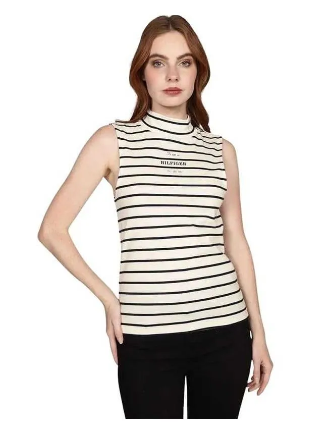 Tommy hilfiger - prugasta ženska majica