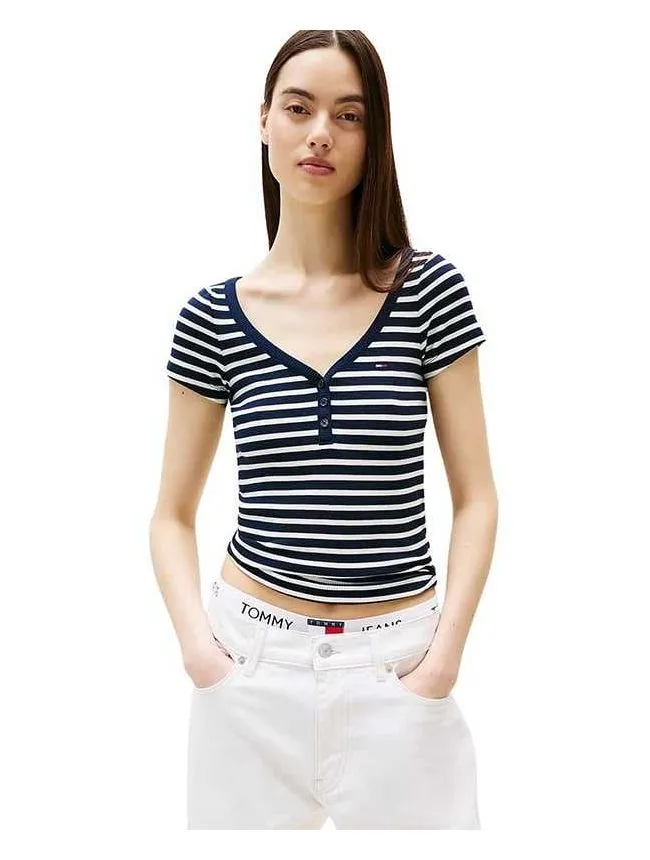 Tommy hilfiger - prugasta ženska majica
