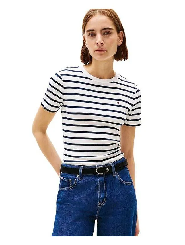 Tommy hilfiger - prugasta ženska majica