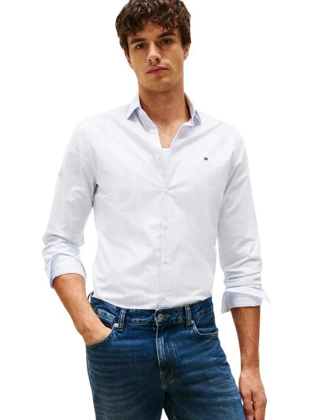 Tommy hilfiger - prugasta košulja za muškarce