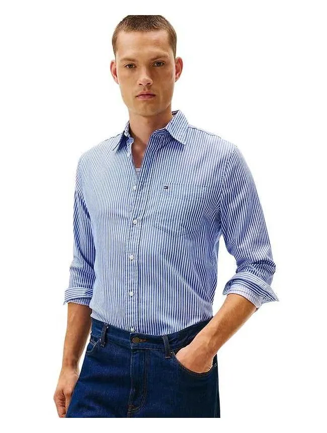 Tommy hilfiger - prugasta košulja za muškarce