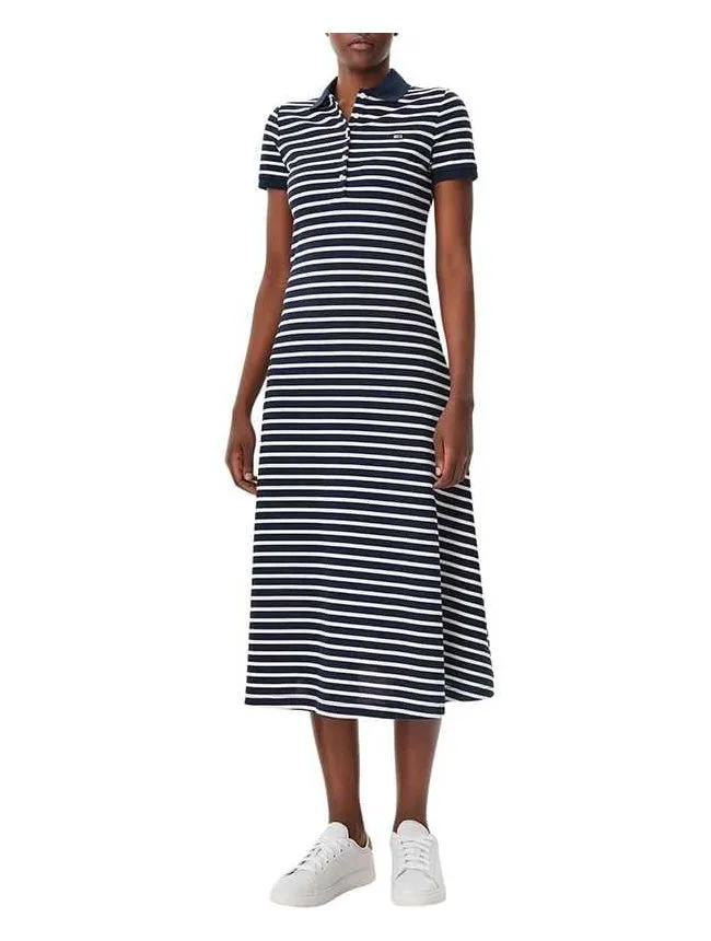 Tommy hilfiger - prugasta midi haljina