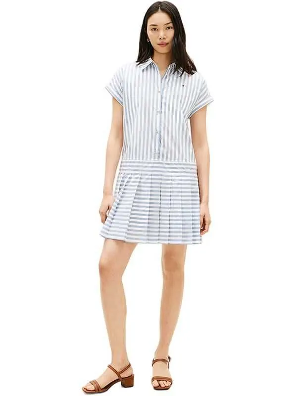 Tommy hilfiger - prugasta mini haljina