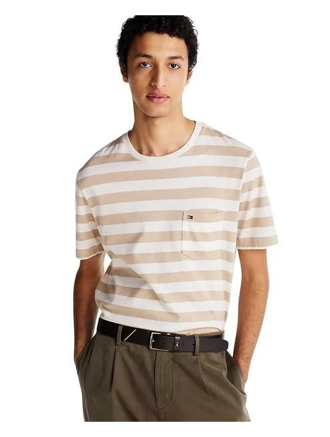 Tommy hilfiger - prugasta muška majica