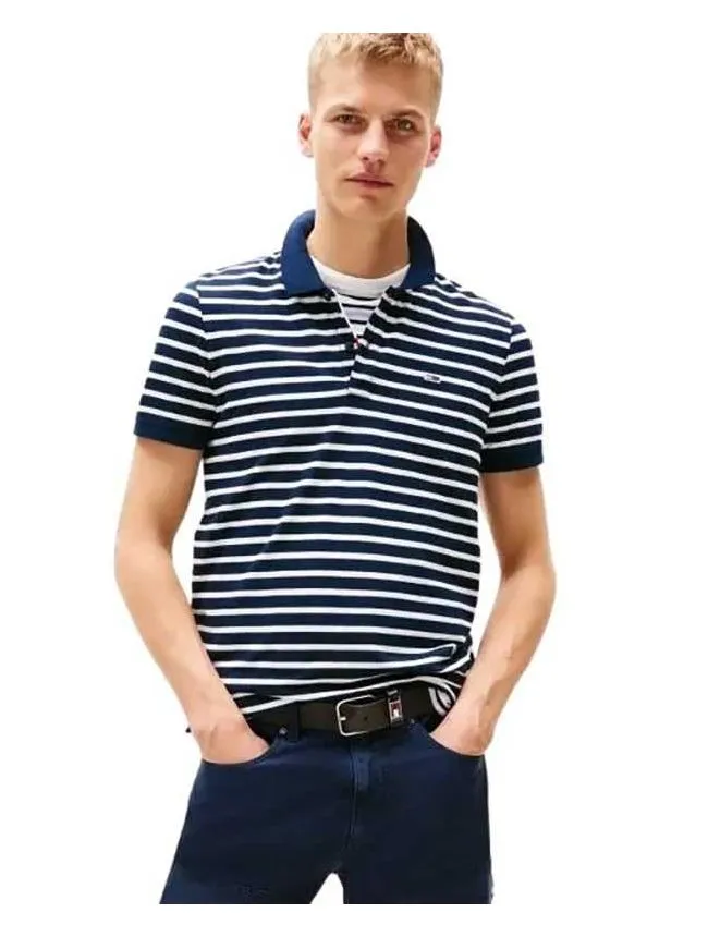 Tommy hilfiger - prugasta muška polo majica