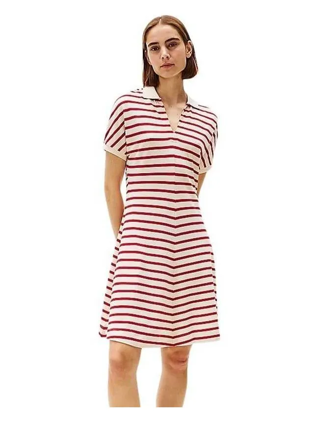 Tommy hilfiger - prugasta polo haljina