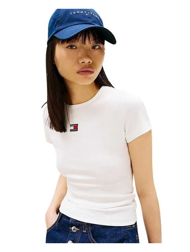 Tommy hilfiger - rebrasta ženska majica