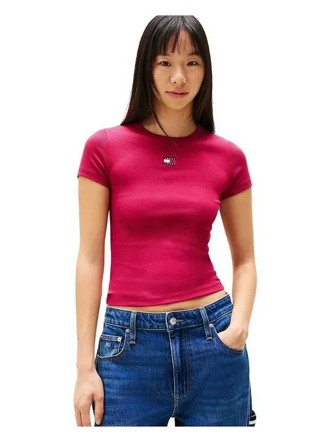 Tommy hilfiger - rebrasta ženska majica