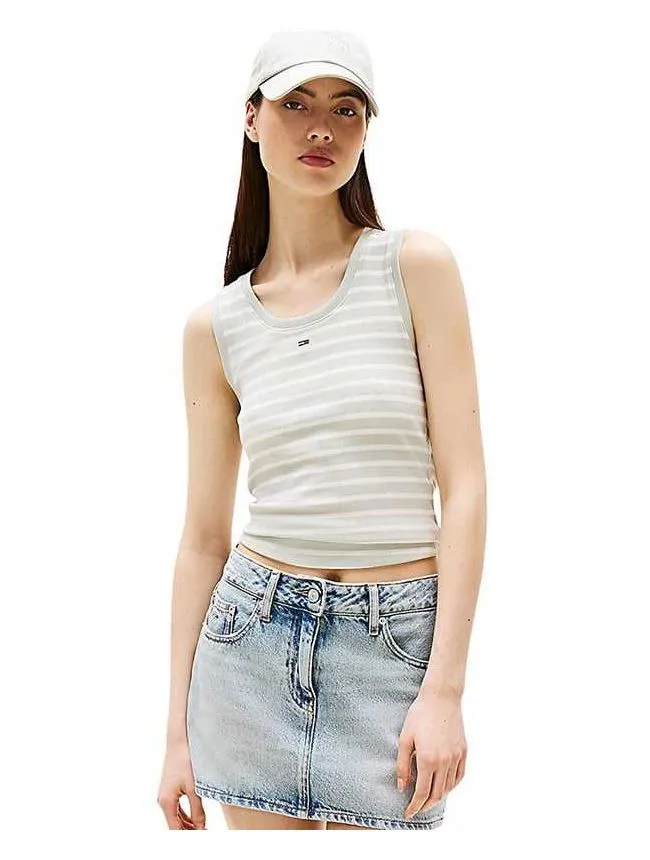 Tommy hilfiger - rebrasti ženski top