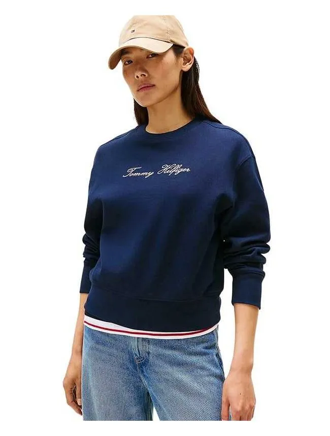 Tommy hilfiger - regular fit ženski duks