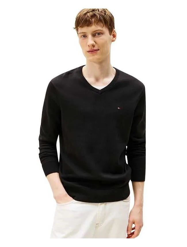 Tommy hilfiger - regular fit pamučni muški džemper