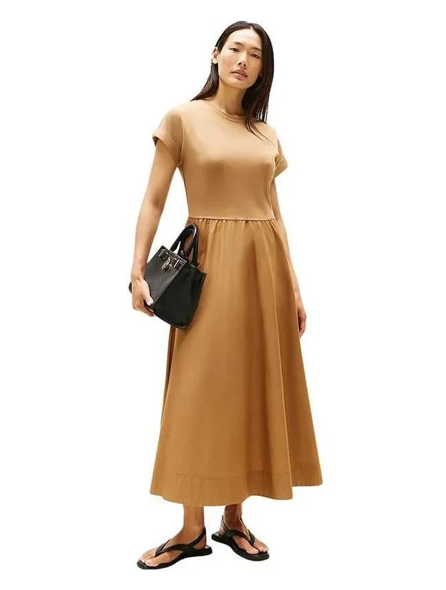 Tommy hilfiger - relaxed fit maxi haljina