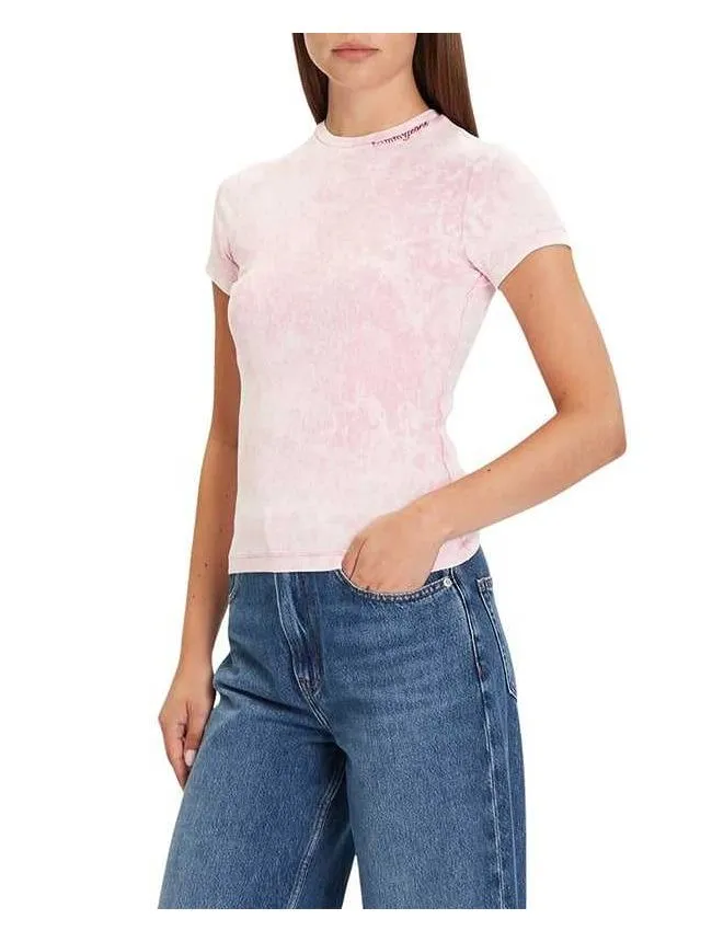 Tommy hilfiger - roze ženska majica