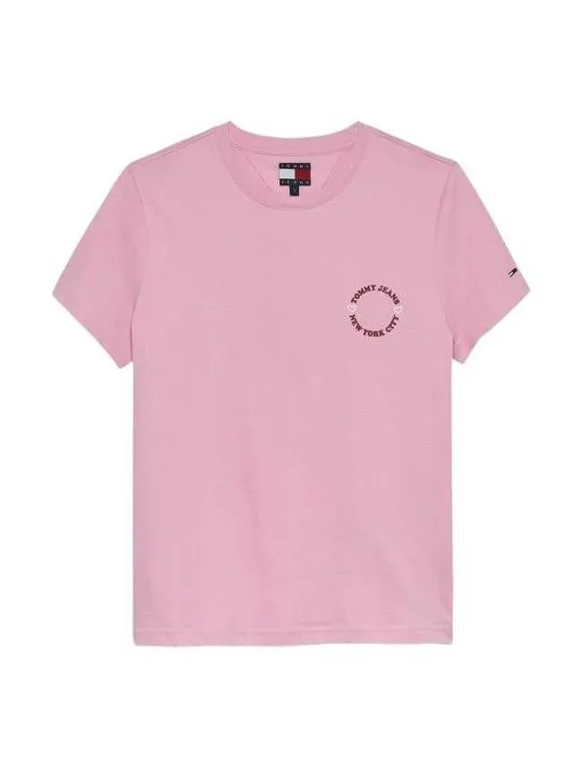 Tommy hilfiger - roze ženska majica