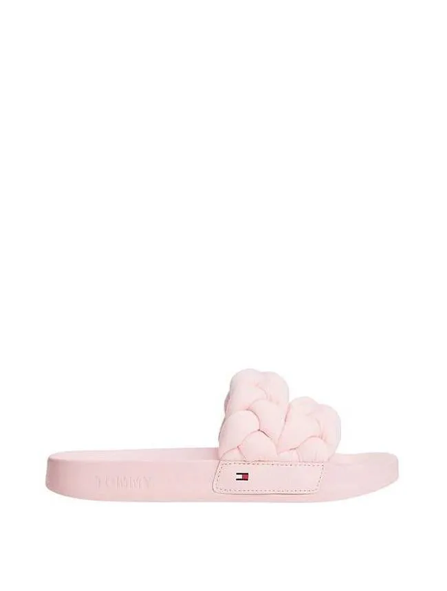 Tommy hilfiger - roze ženske papuče