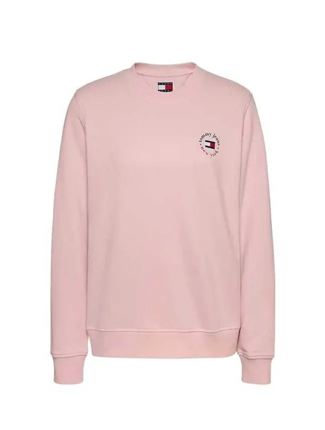 Tommy hilfiger - roze ženski duks
