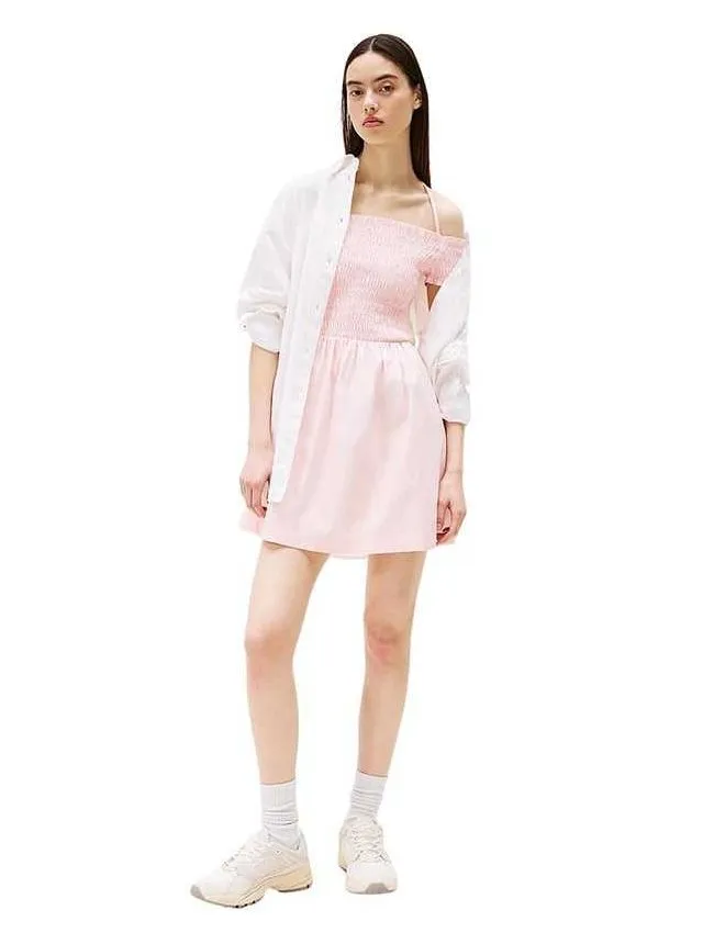 Tommy hilfiger - roze haljina od organskog pamuka