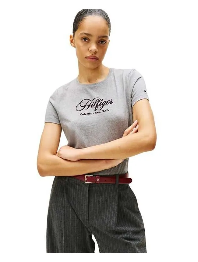 Tommy hilfiger - siva ženska majica