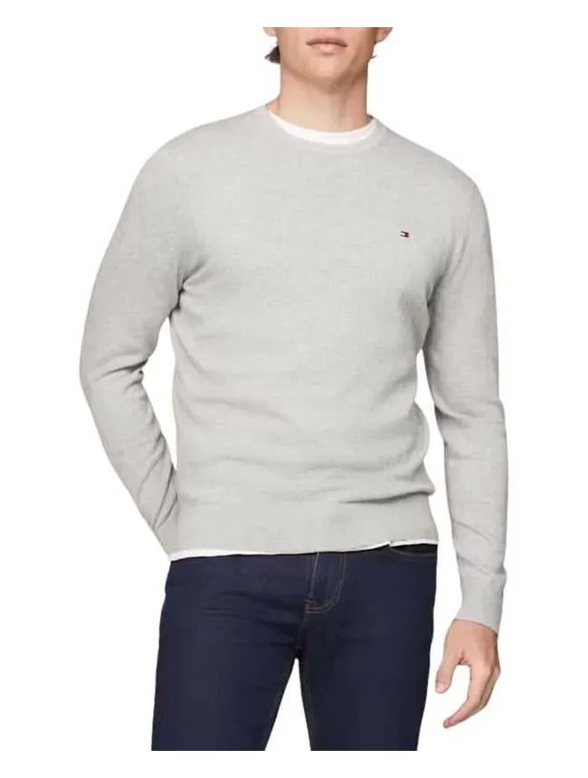 Tommy hilfiger - sivi muški džemper