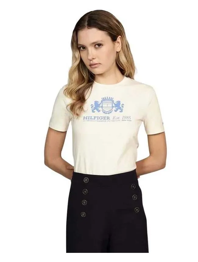 Tommy hilfiger - slim fit ženska majica