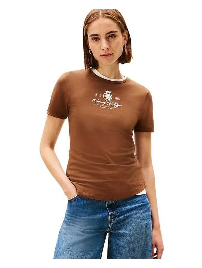 Tommy hilfiger - slim fit  ženska majica