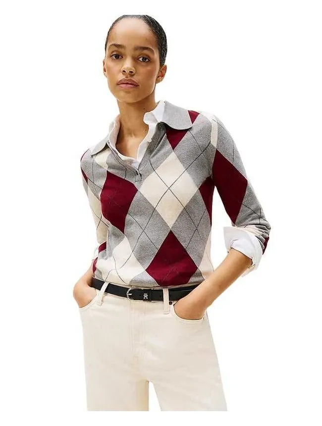 Tommy hilfiger - slim fit ženski džemper