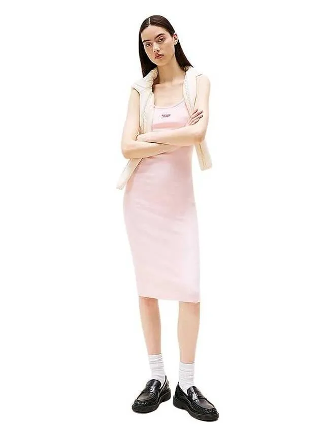 Tommy hilfiger - slim midi haljina