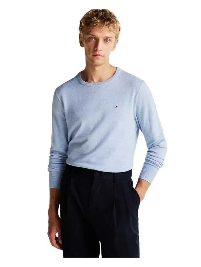 Tommy hilfiger - svetloplavi muški džemper
