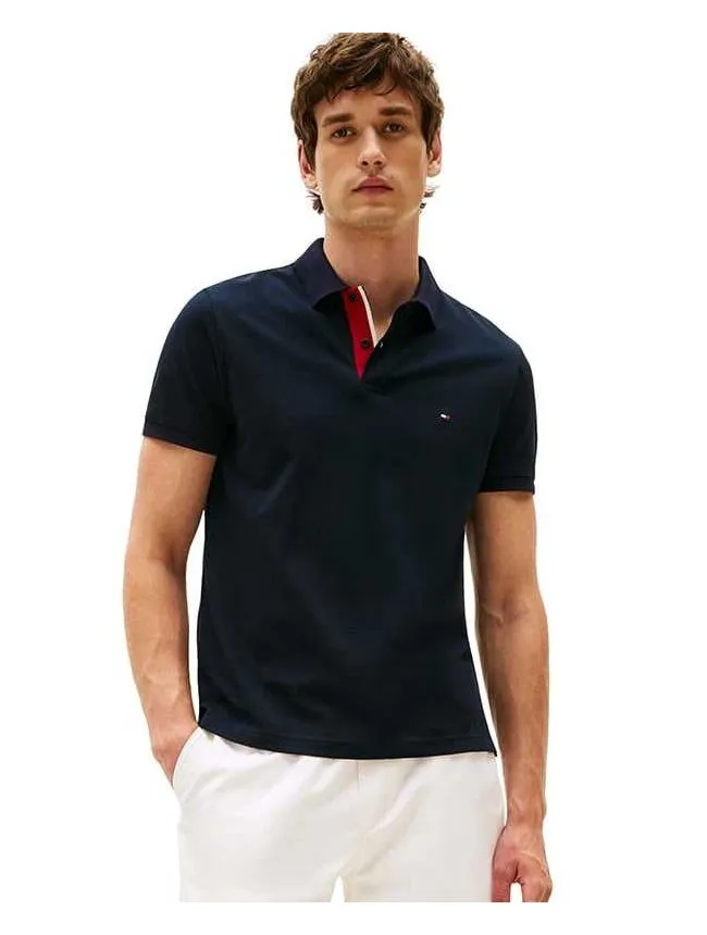 Tommy hilfiger - tamnoplava majica za muškarce