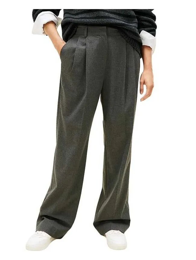 Tommy hilfiger - tamnosive ženske pantalone