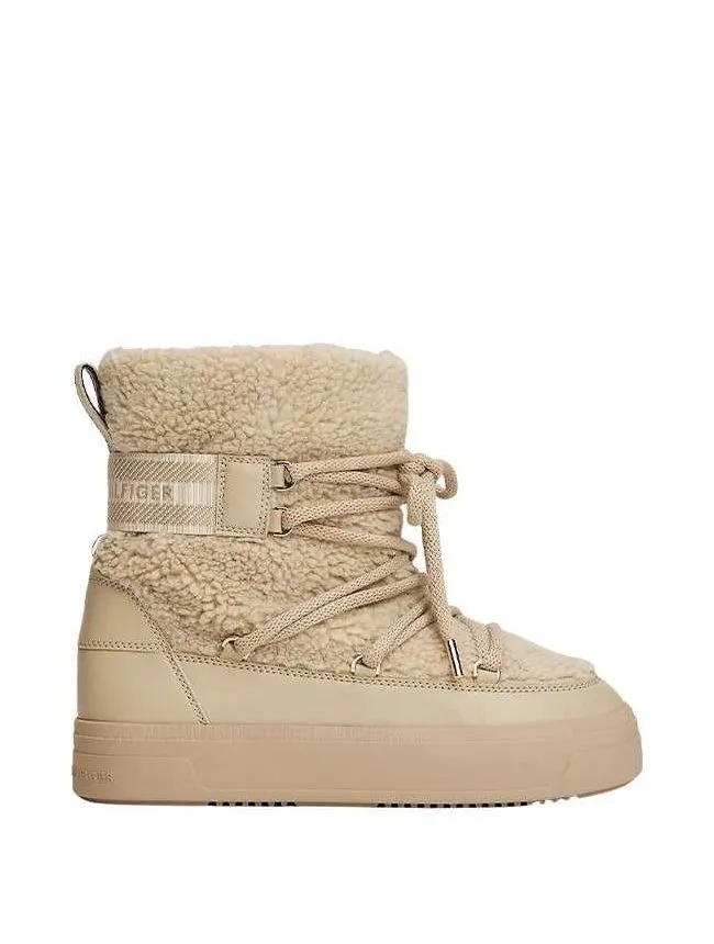 Tommy hilfiger - teddy ženske čizme