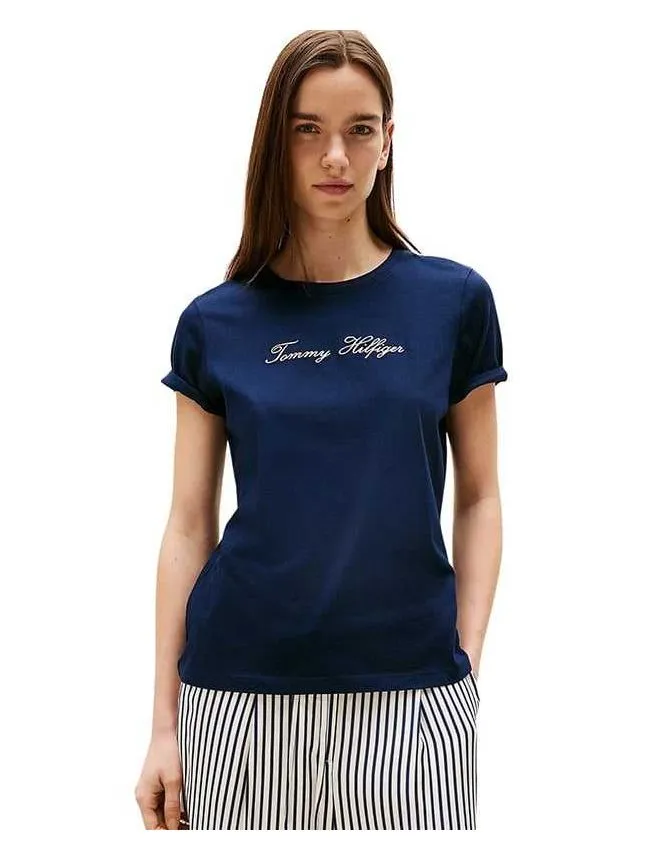 Tommy hilfiger - teget majica za žene