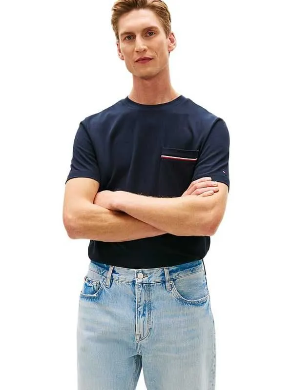Tommy hilfiger - teget muška majica
