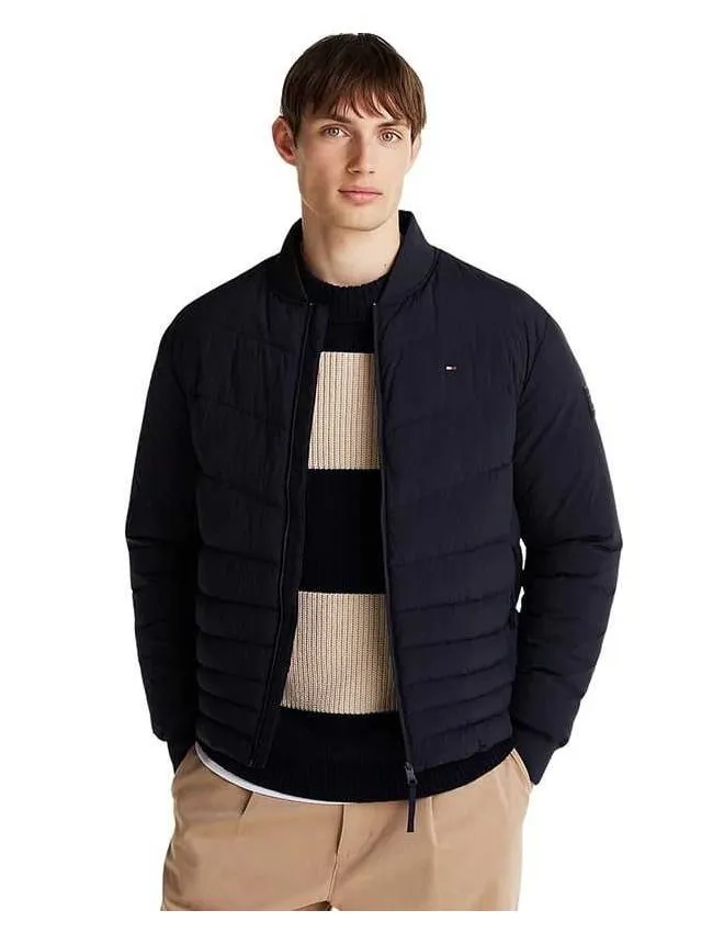Tommy hilfiger - teget prošivena muška jakna