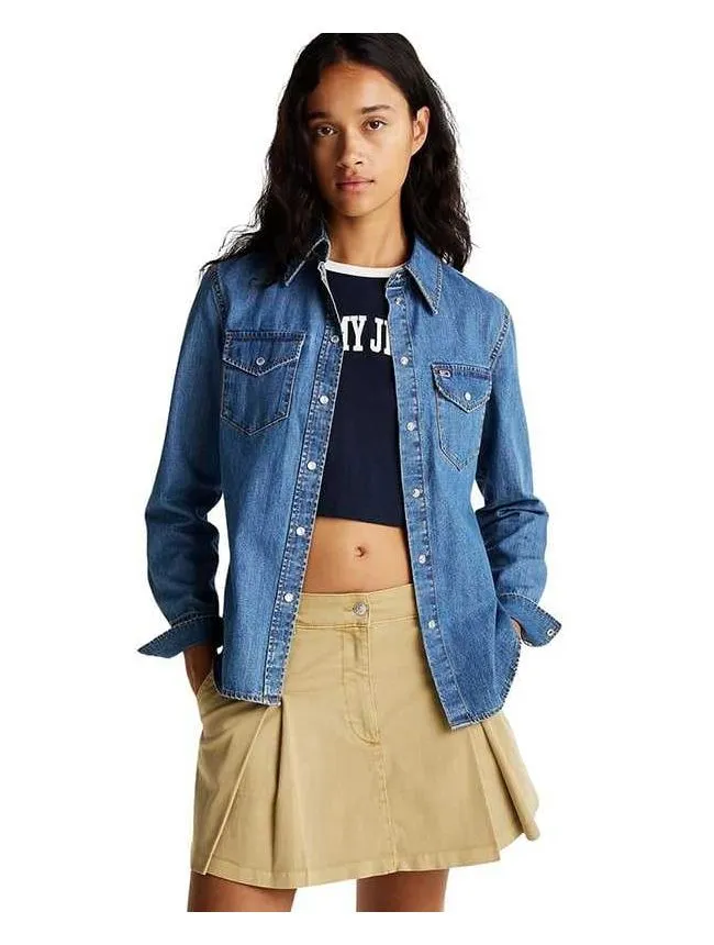 Tommy hilfiger - teksas ženska košulja
