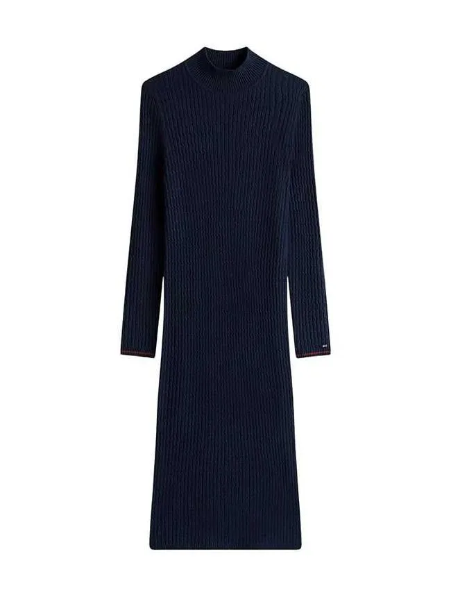 Tommy hilfiger - vunena midi haljina