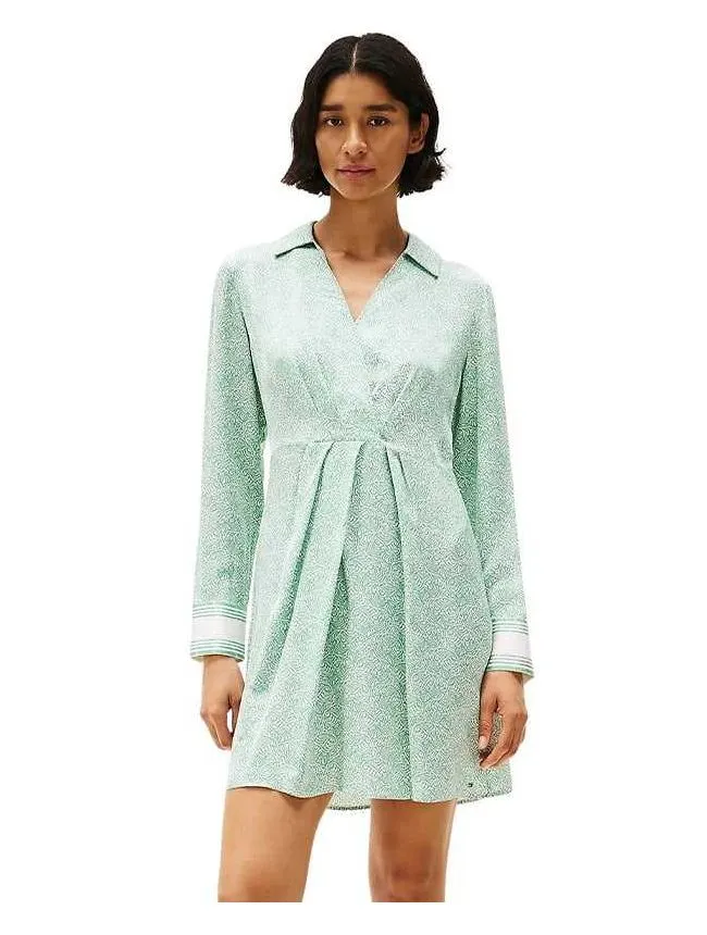 Tommy hilfiger - zelena mini haljina
