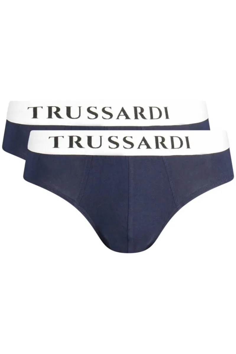 Trussardi muške slip gaće 2 komada tru2usp01, plave