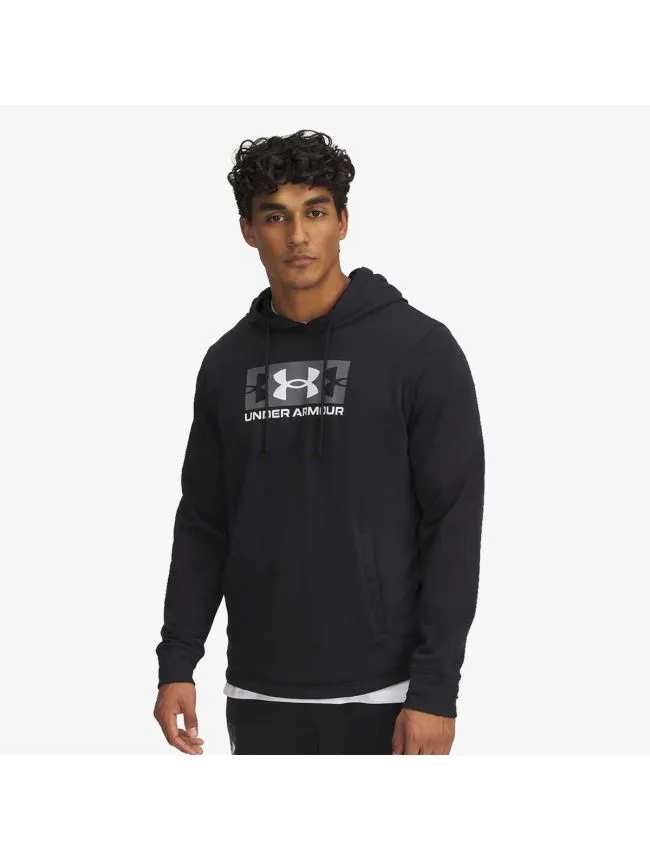 Ua rival terry logo hood