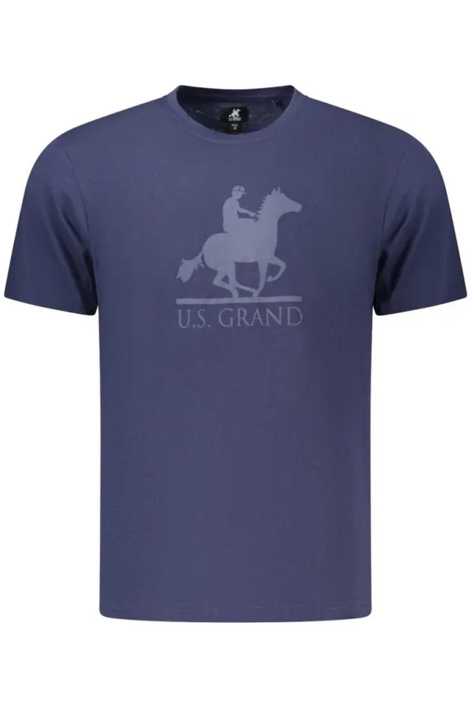 U.s grand polo muška majica au03186fosco, teget
