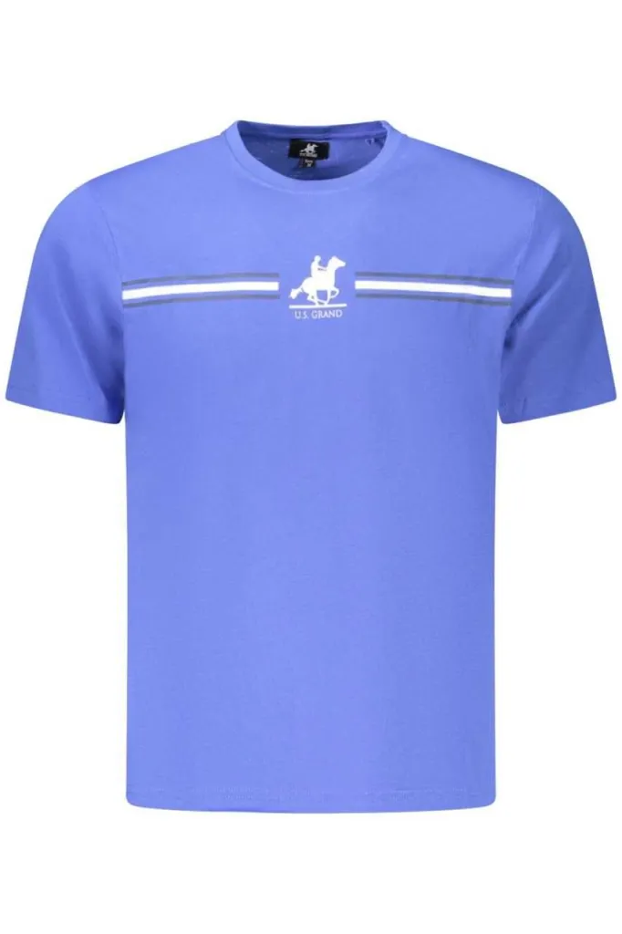 U.s grand polo muška majica au03191stephan, plava