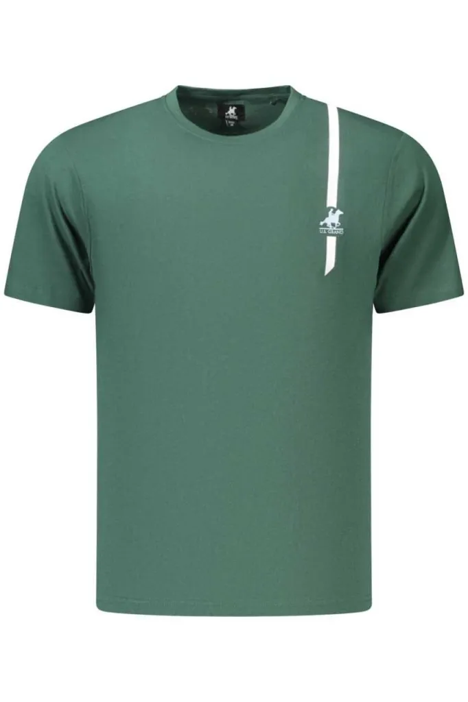 U.s grand polo muška majica au03193zack, zelena