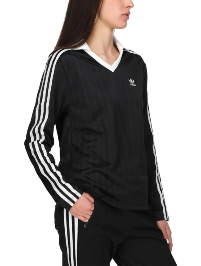 V-neck ls tee