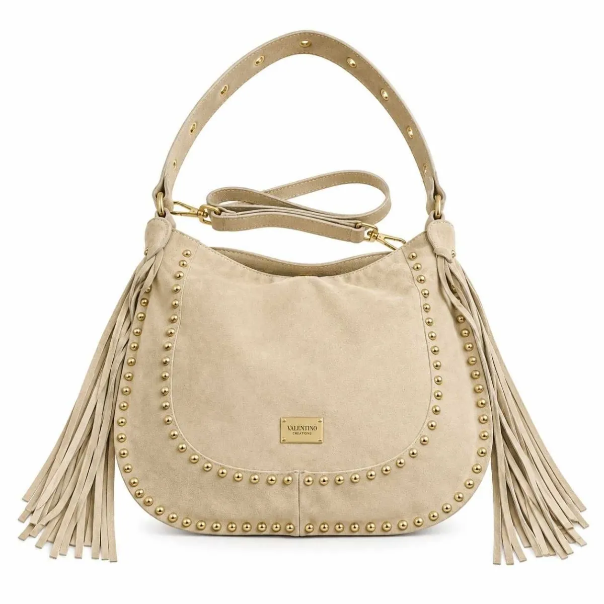 Valentino creations Ženska kožna torba v629, bež