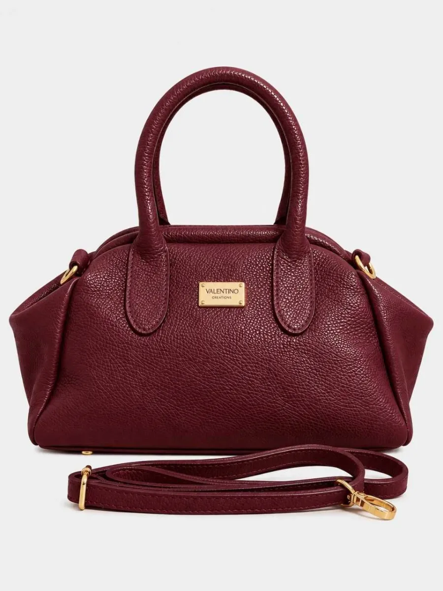 Valentino creations Ženska kožna torba v836, bordo